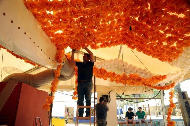 El desmontaje de la Feria de Córdoba, en imágenes
