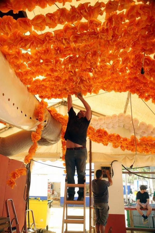 El desmontaje de la Feria de Córdoba, en imágenes
