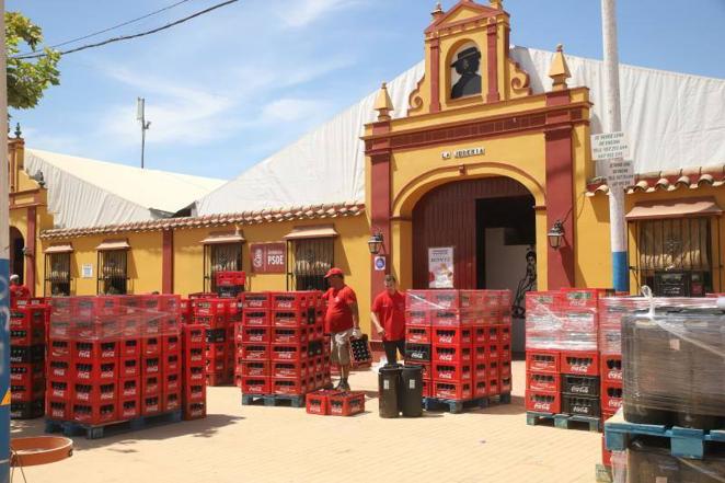 El desmontaje de la Feria de Córdoba, en imágenes