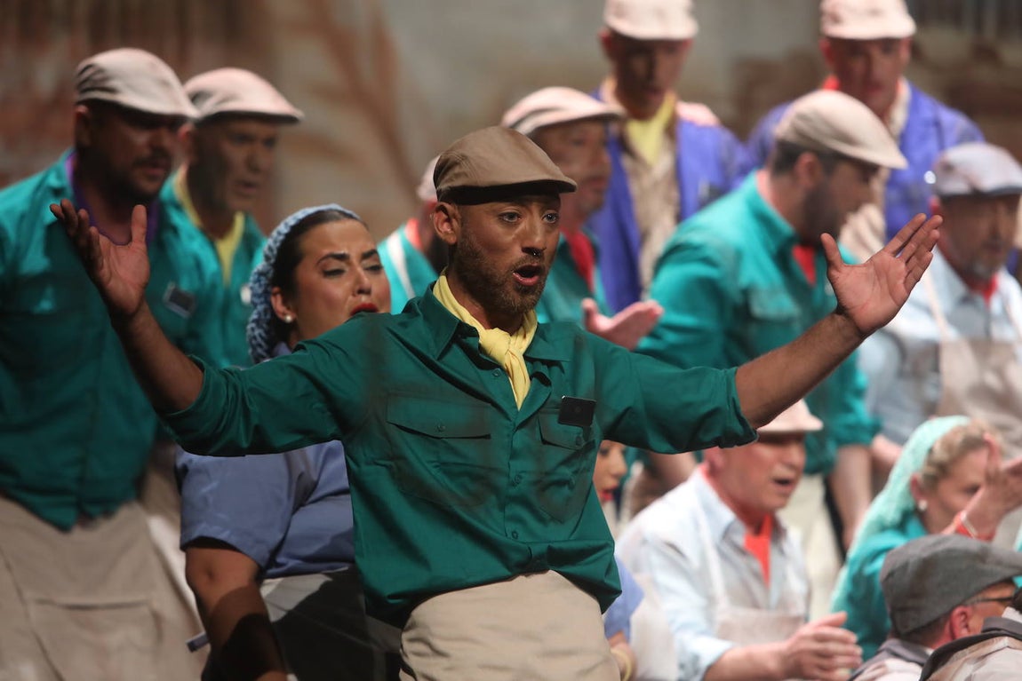 Fotos: Coro &#039;La fábrica de conservas&#039; en el COAC 2022. Carnaval de Cádiz