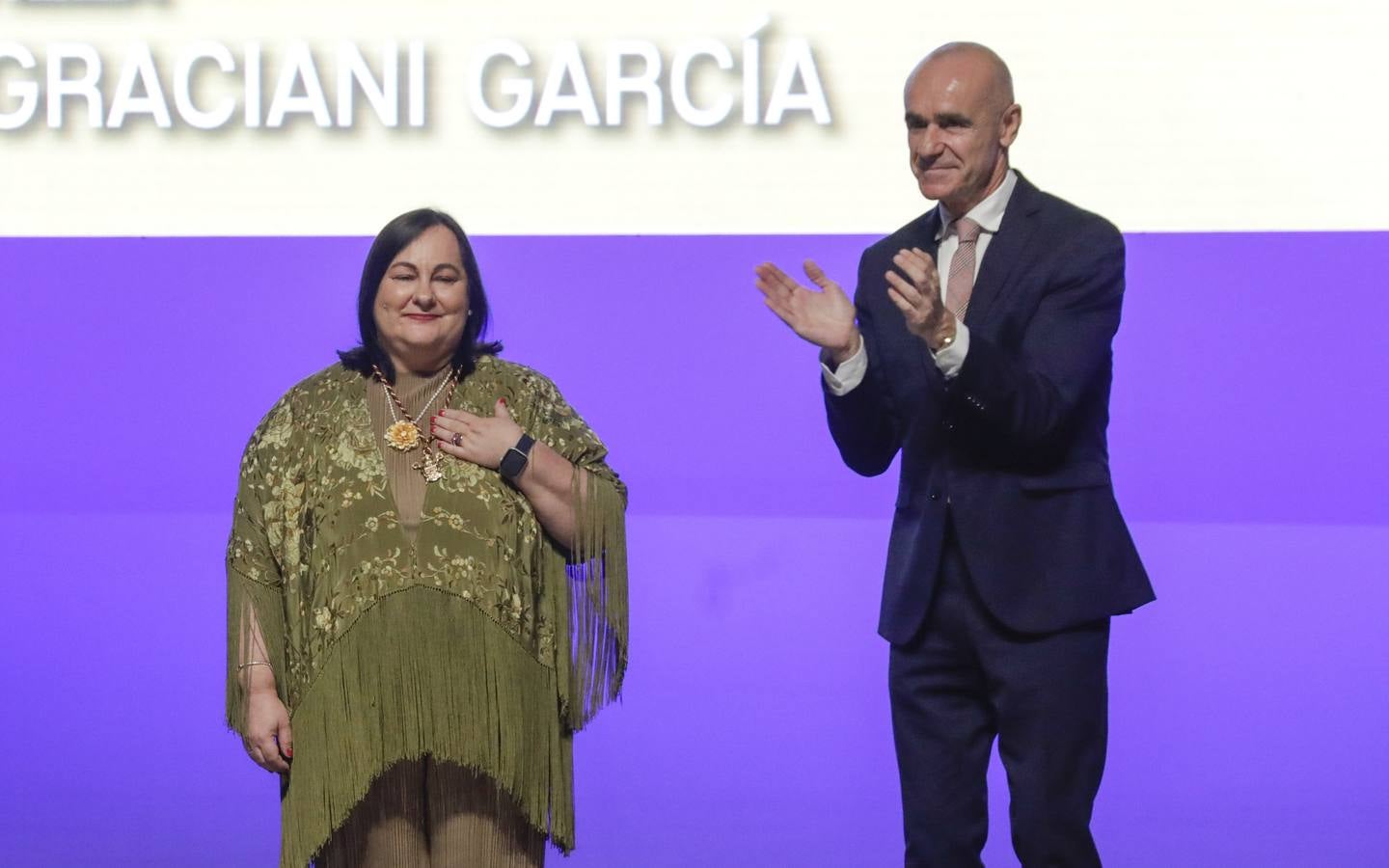 Acto de entrega de las Medallas de Sevilla