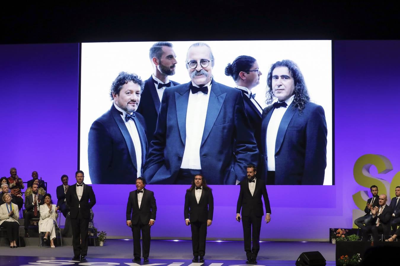 Acto de entrega de las Medallas de Sevilla