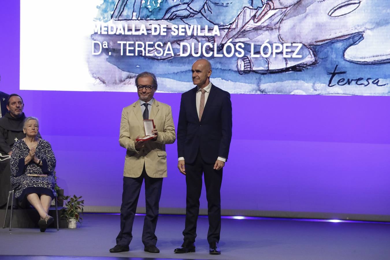 Acto de entrega de las Medallas de Sevilla