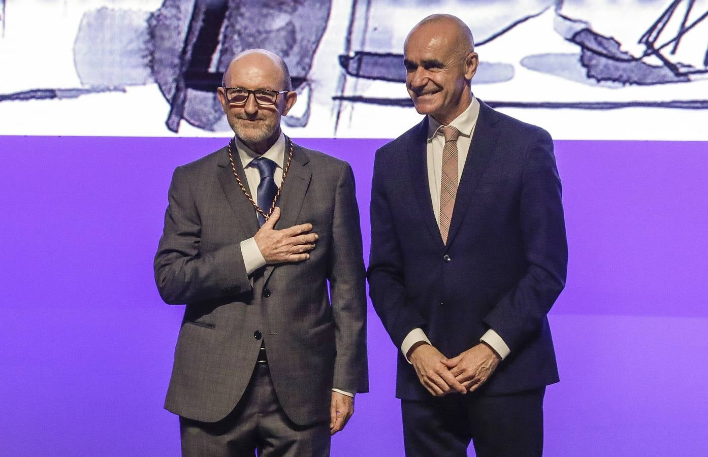 Acto de entrega de las Medallas de Sevilla