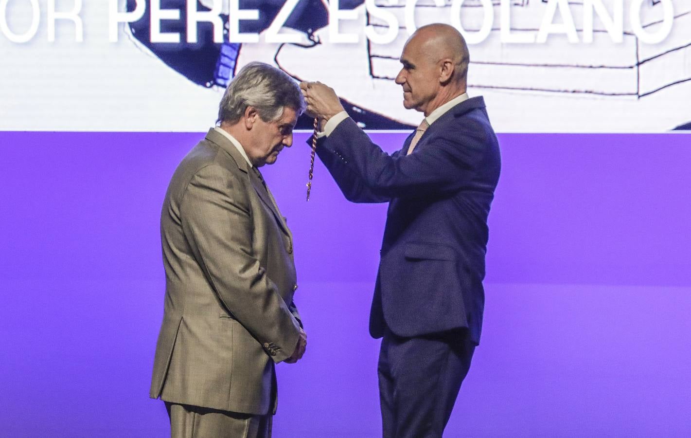 Acto de entrega de las Medallas de Sevilla