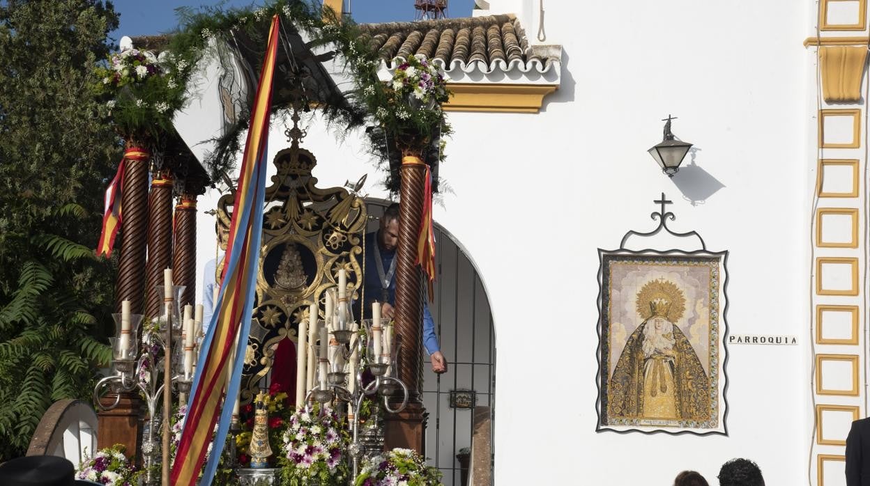 El Rocío Castrense, la primera filial en salir de Sevilla a la aldea