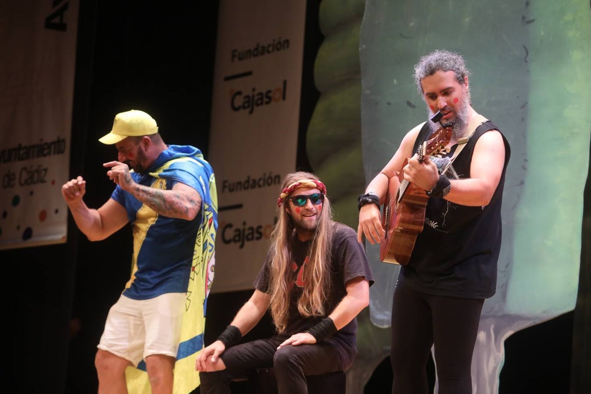 Fotos: Cuarteto &#039;Al Edén que le den&#039; en el COAC 2022. Carnaval de Cádiz