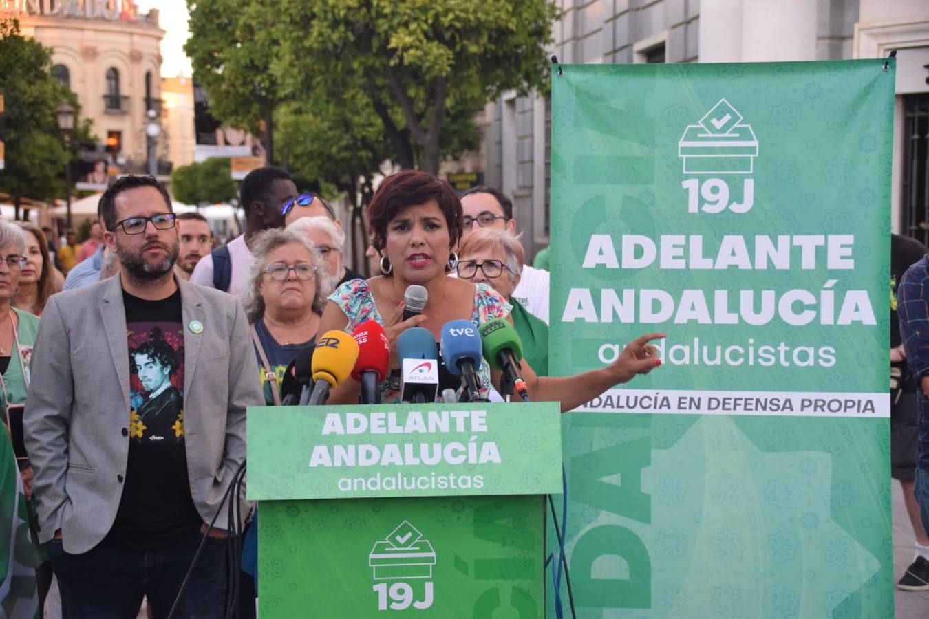 Teresa Rodríguez, de Adelanto Andalucía. ABC