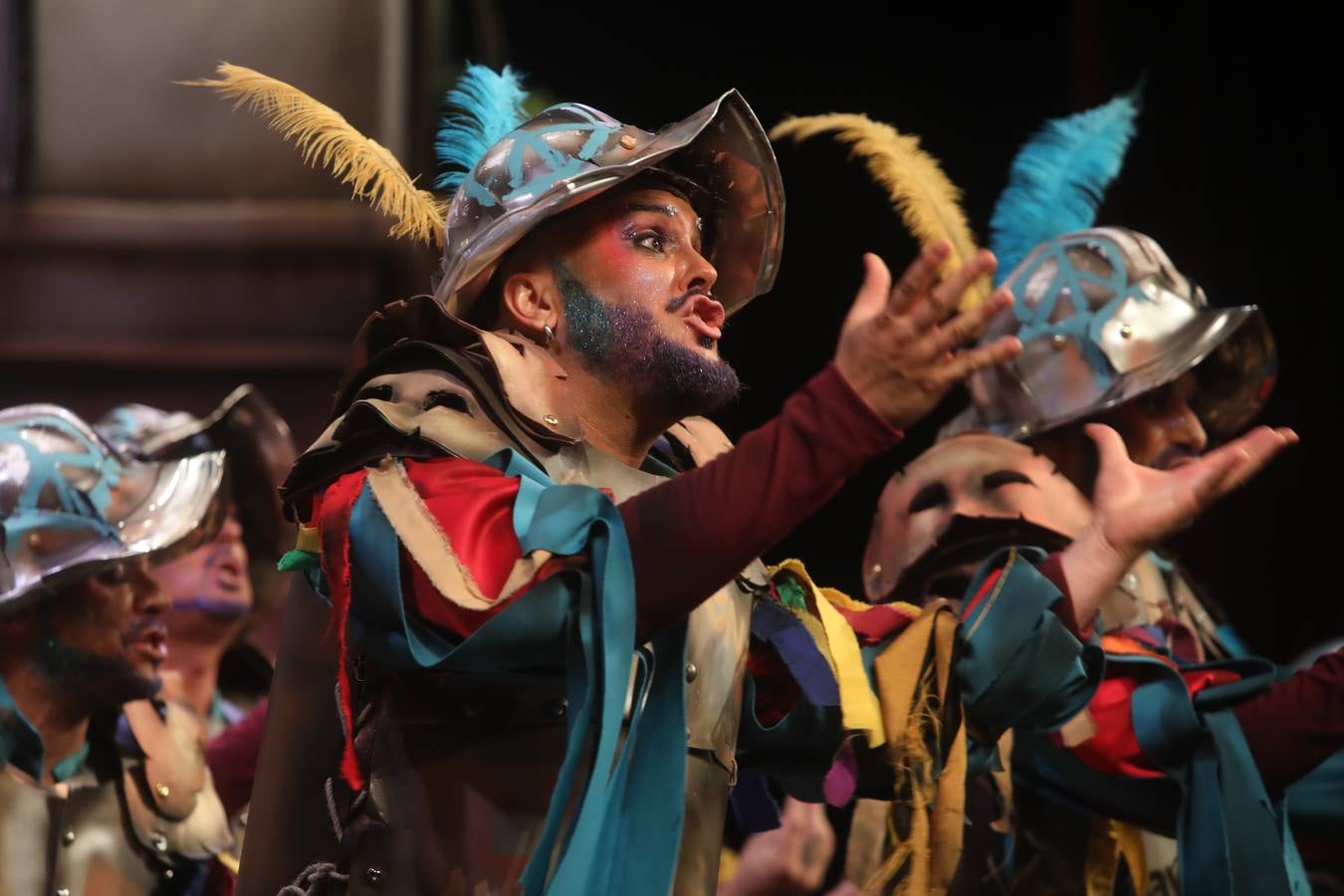 Fotos: Comparsa &#039;Los conquistadores&#039; en el COAC 2022. Carnaval de Cádiz