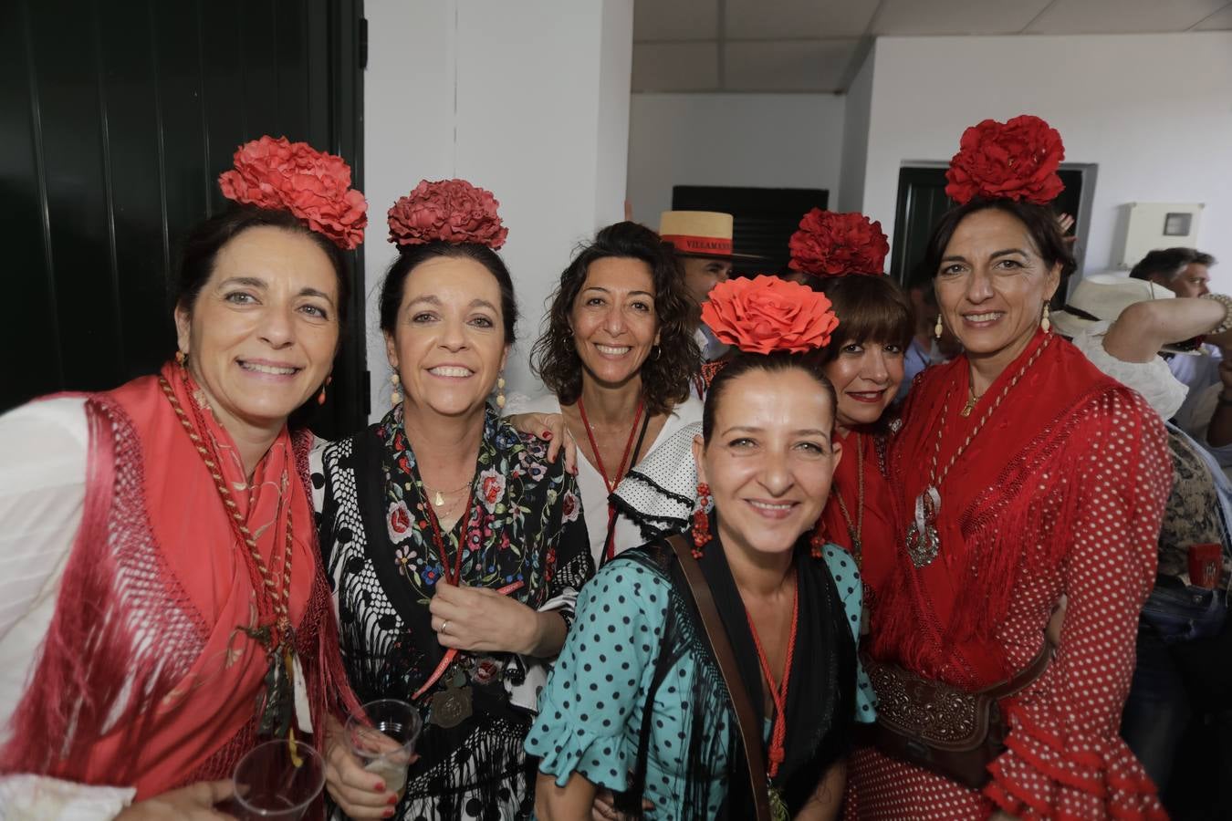 María del Mar Cepeda, Irene Rivera, Patricia Rodríguez de Almansa, Chele Neyra, Isabel Cepeda y Belén Rodríguez