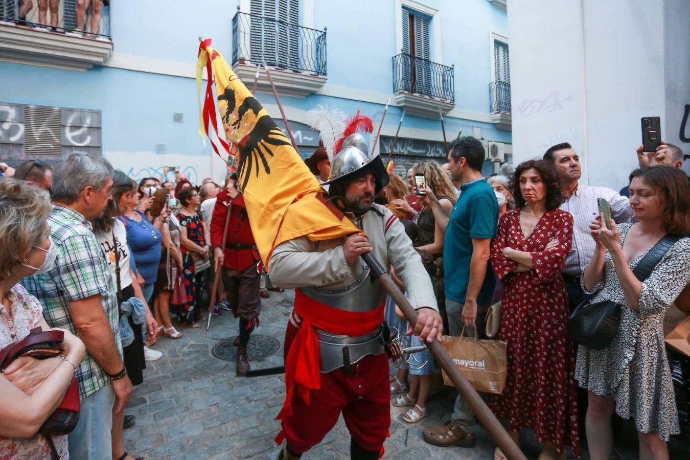 Recreación de 'La rendición de Breda' a cargo del Tercio de Olivares