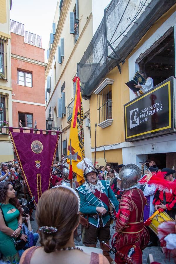 Recreación de 'La rendición de Breda' a cargo del Tercio de Olivares