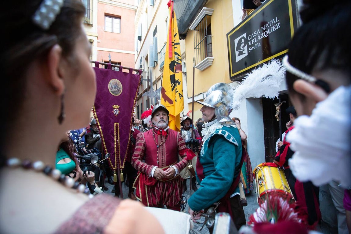 Recreación de 'La rendición de Breda' a cargo del Tercio de Olivares