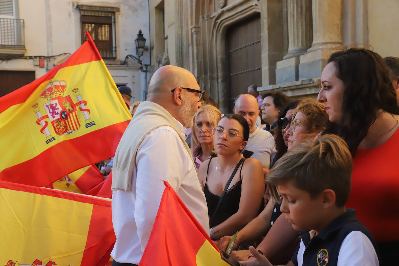 El mitin de Abascal y Olona (Vox) en Córdoba, en imágenes