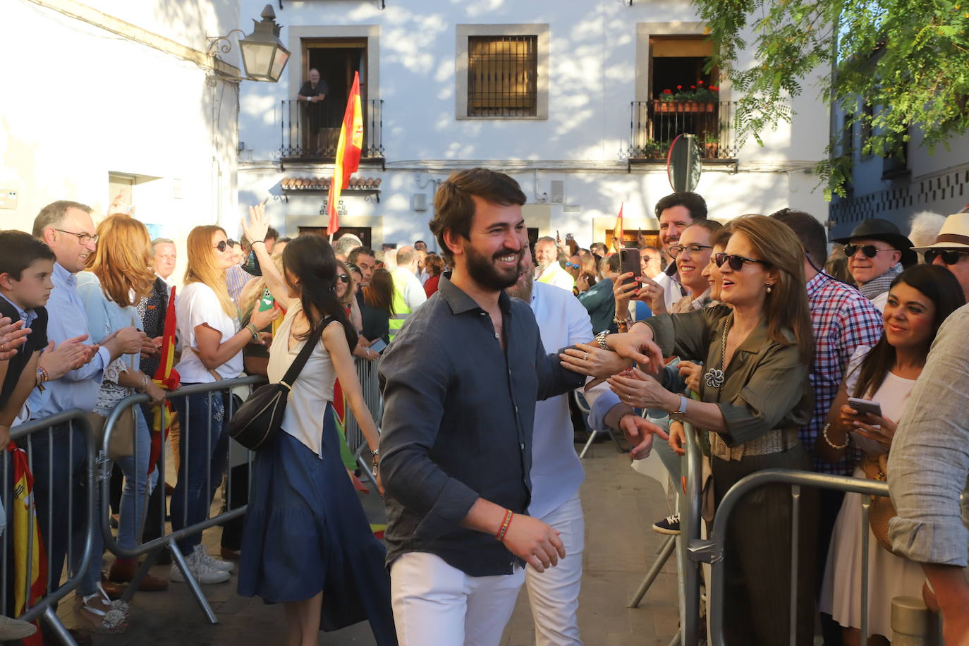 El mitin de Abascal y Olona (Vox) en Córdoba, en imágenes