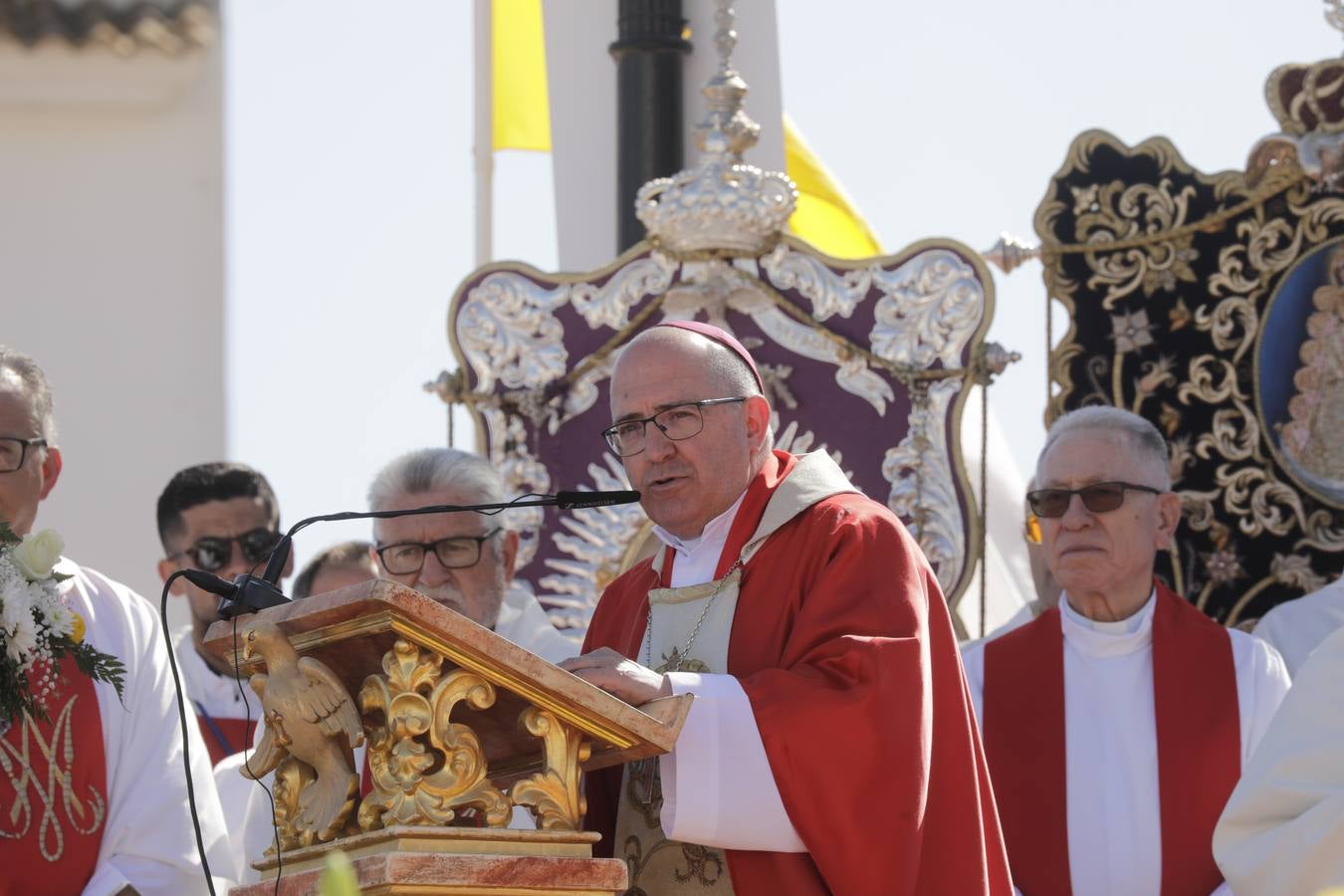 Las imágenes de la Misa de Pentecostés en el Rocío 2022