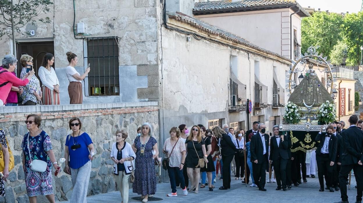 La Virgen de la Esperanza vuelve a las calles de Toledo