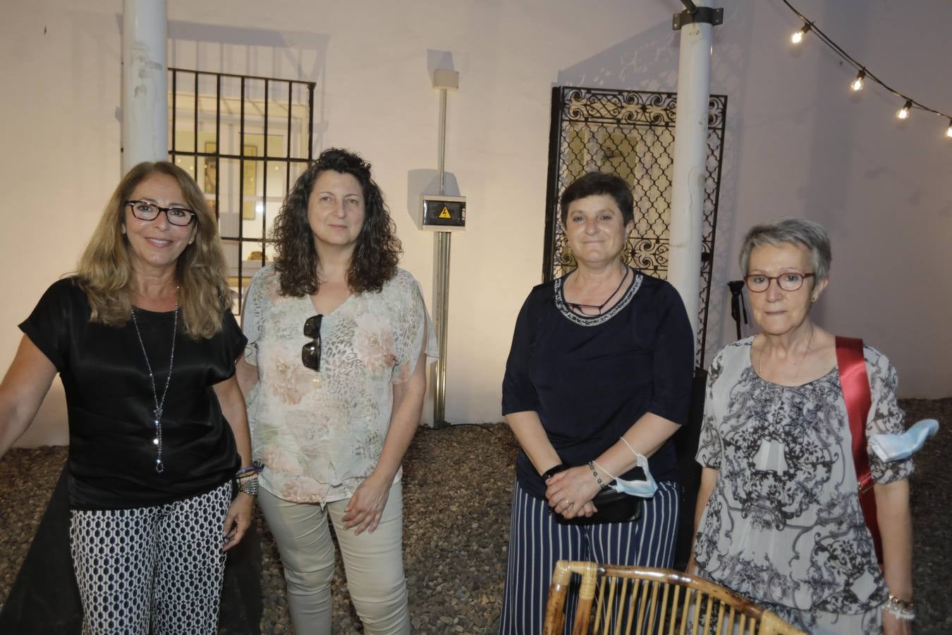 Lorena Leyva, Esther Atencia, María del Carmen Ramos y María Luisa Rubio