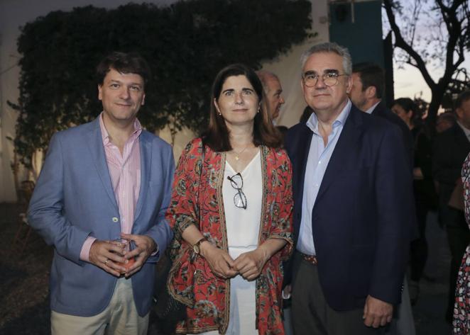 Armando Rotea, María Albendea y Salvador Alegre