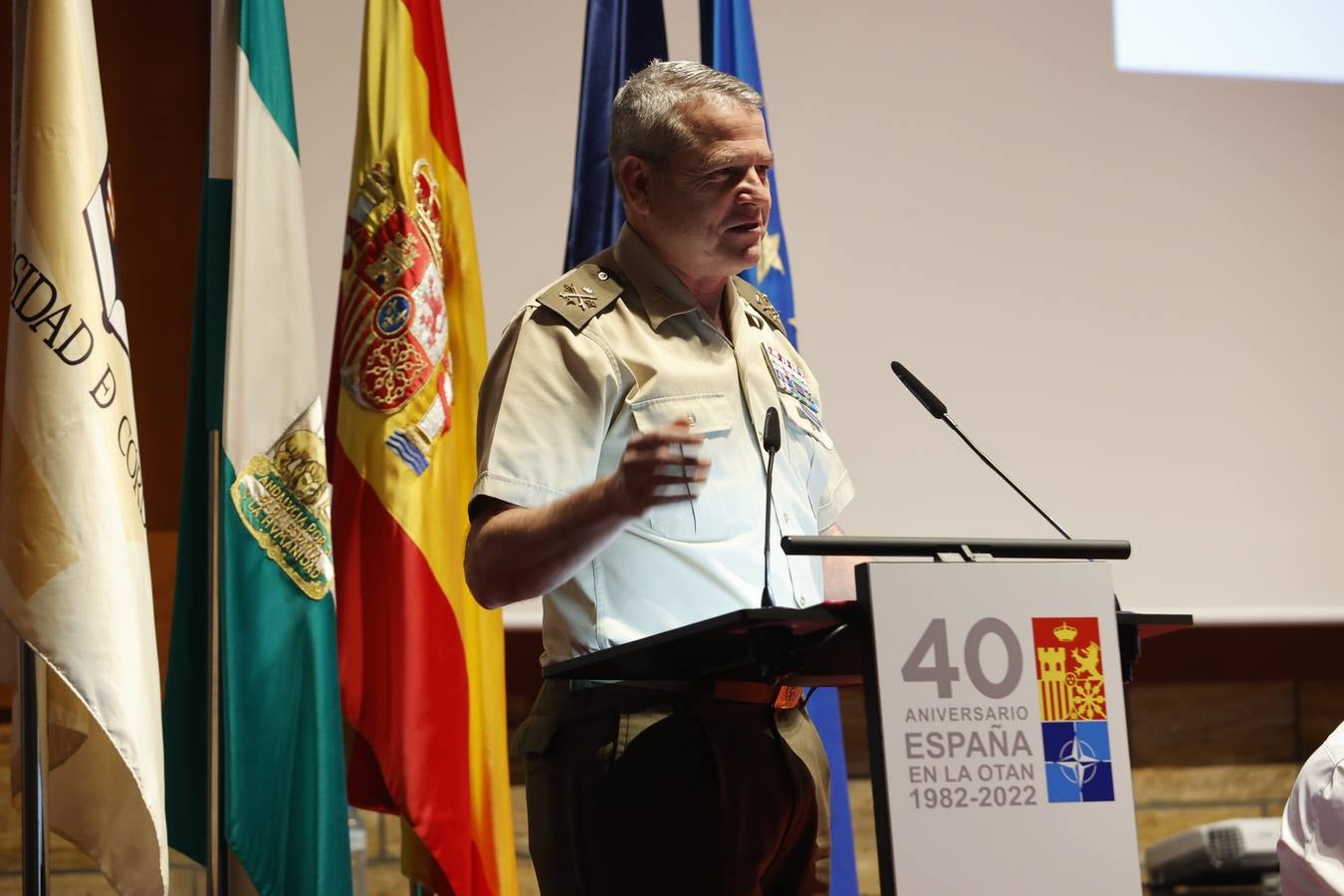 La jornada de la OTAN en la Universidad de Córdoba, en imágenes