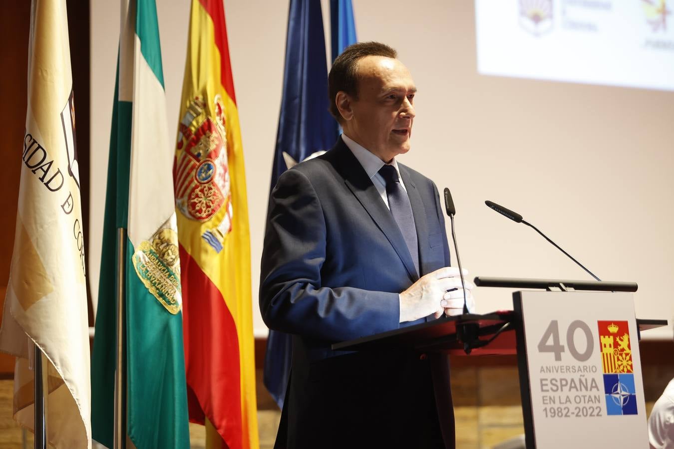 La jornada de la OTAN en la Universidad de Córdoba, en imágenes