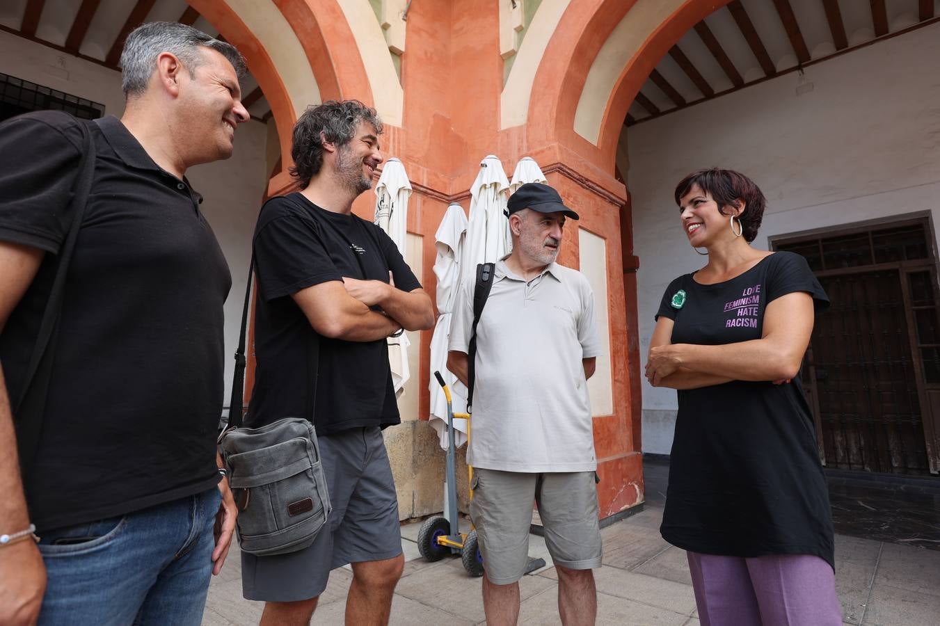 La visita de Teresa Rodríguez a Córdoba, en imágenes