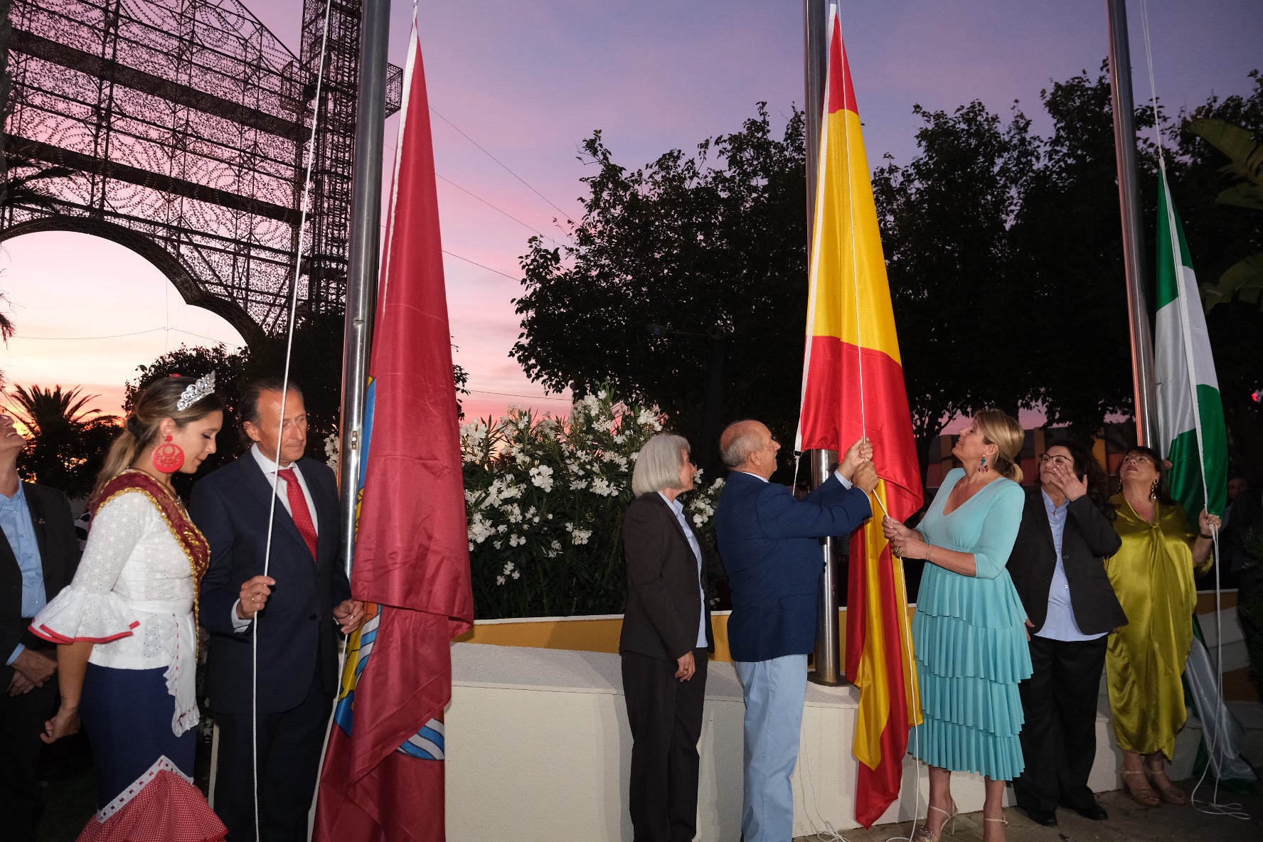 Las mejores imágenes de la inauguración de la Feria de Chiclana