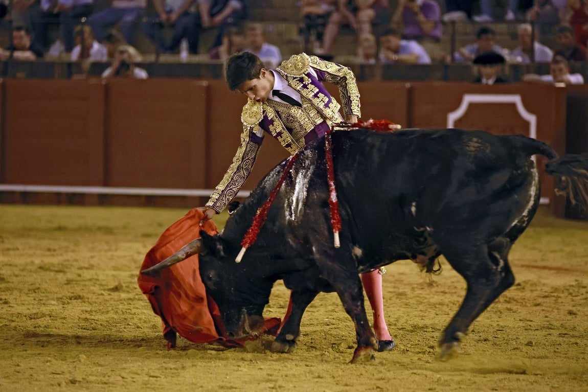 En imágenes, novillada gris en la Maestranza