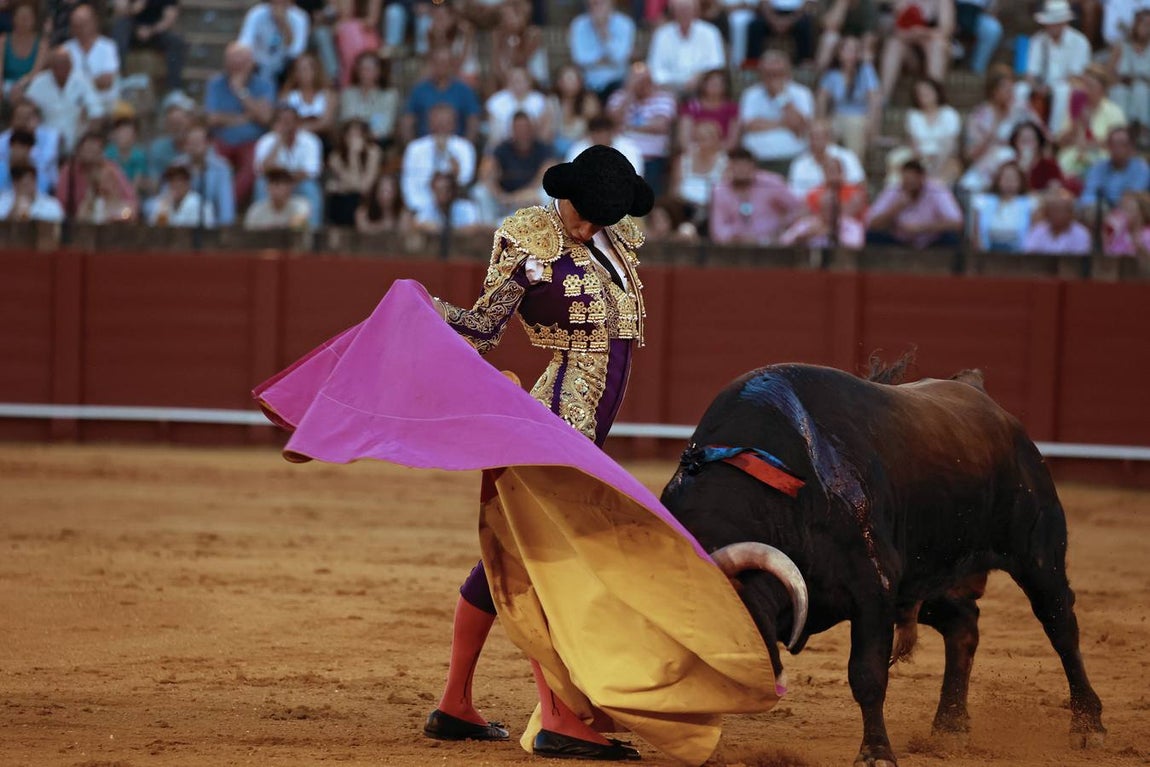 En imágenes, novillada gris en la Maestranza