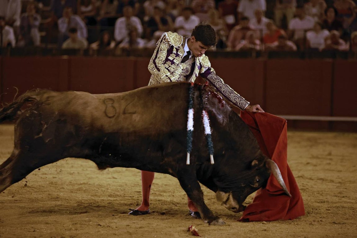 En imágenes, novillada gris en la Maestranza