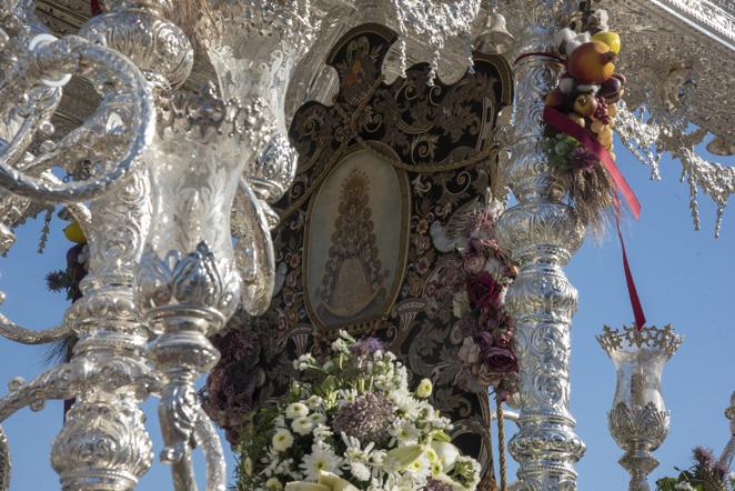 Las imágenes de la llegada del Rocío del Cerro a Sevilla