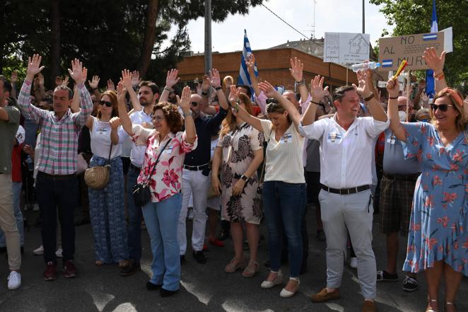 Las imágenes de la concentración por el tren en Talavera