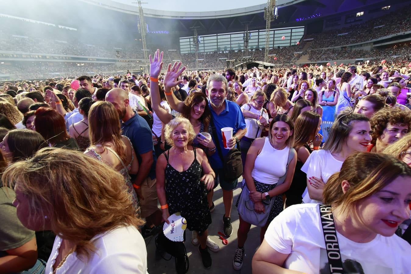 Concierto de Manuel Carrasco en Sevilla, en imágenes