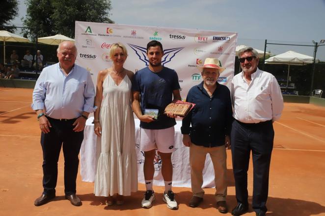 La final del I Torneo Córdoba Patrimonio de la Humanidad-Tressis de tenis, en imágenes