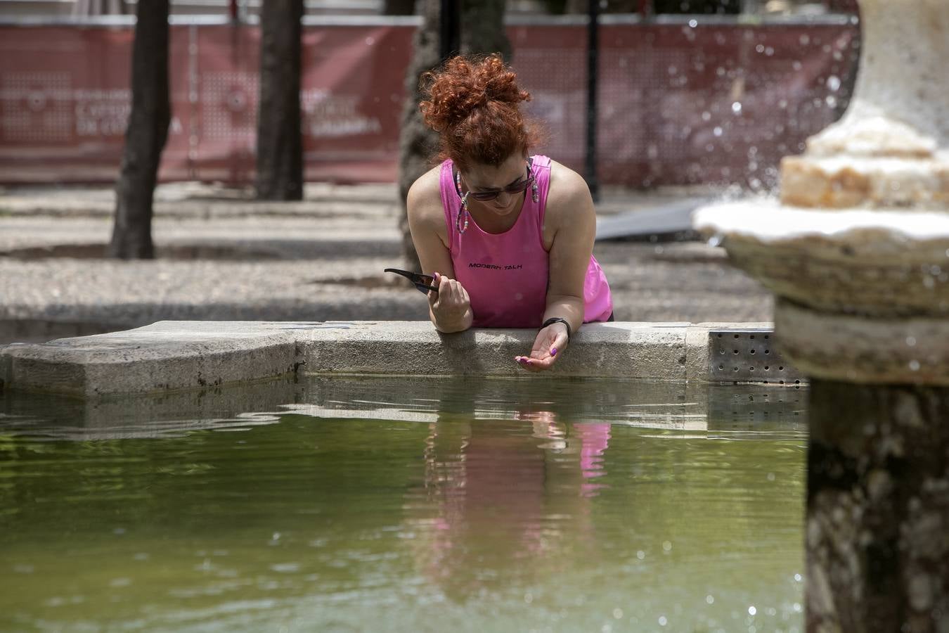 La asfixiante ola de calor en Córdoba, en imágenes