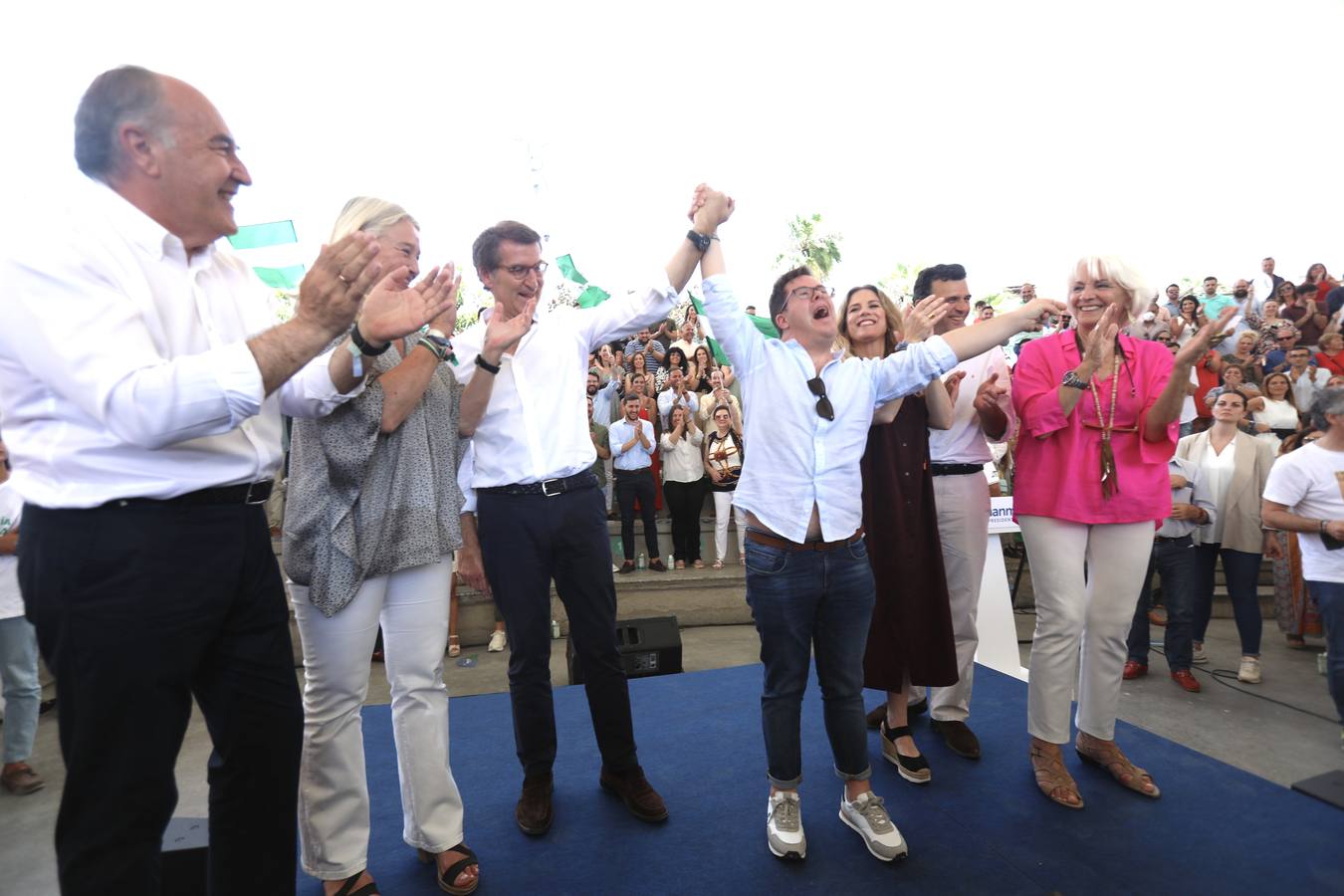 Fotos: Feijóo pide el voto en Cádiz «para seguir construyendo una tierra más libre»