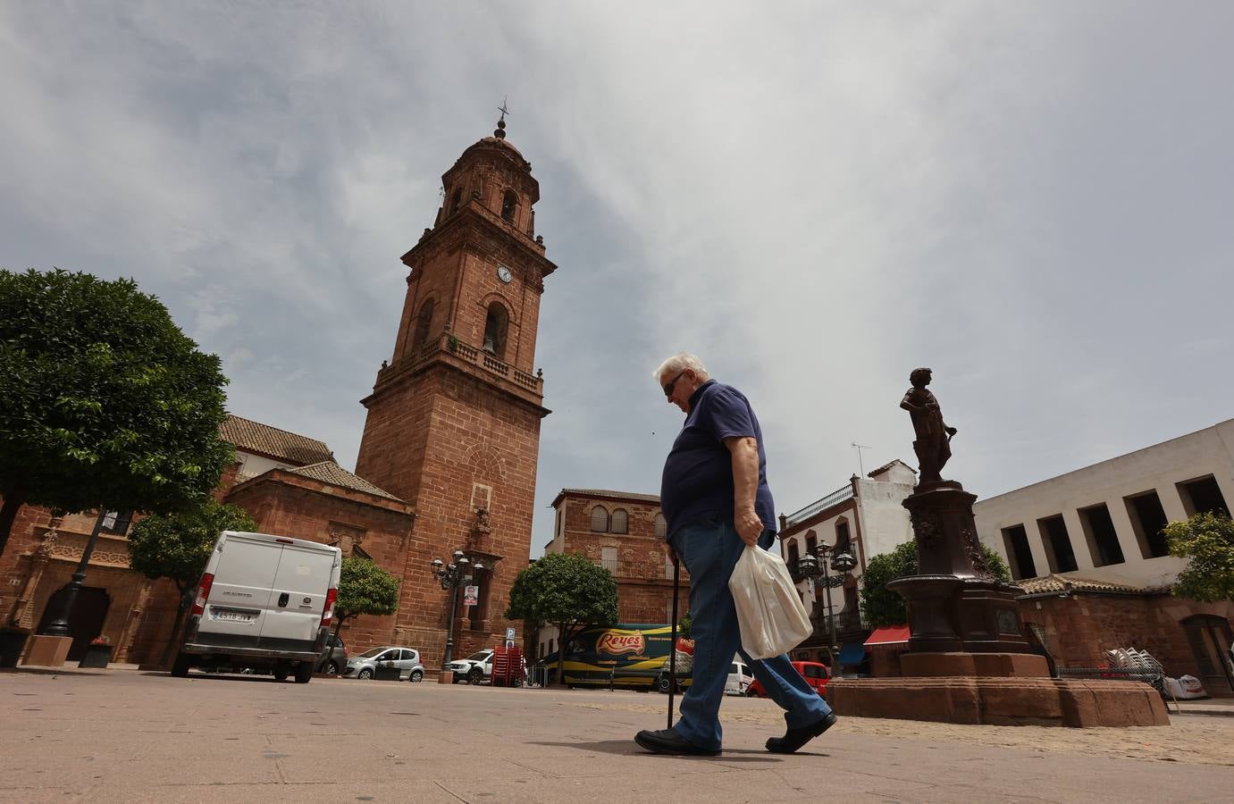 La vida en Montoro bajo el calor intenso, en imágenes