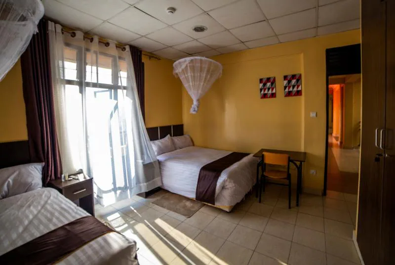 Habitación del Hope Hostel. El gobierno de Ruanda le ha dicho a la 'CNN' que los inmigrantes recibirán pensión completa, atención médica y apoyo durante cinco años o hasta que sean autosuficientes.