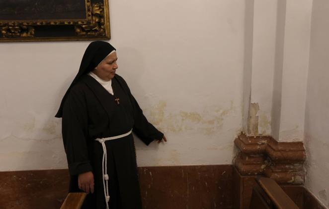 Los problemas del convento de las Capuchinas de Córdoba, en imágenes