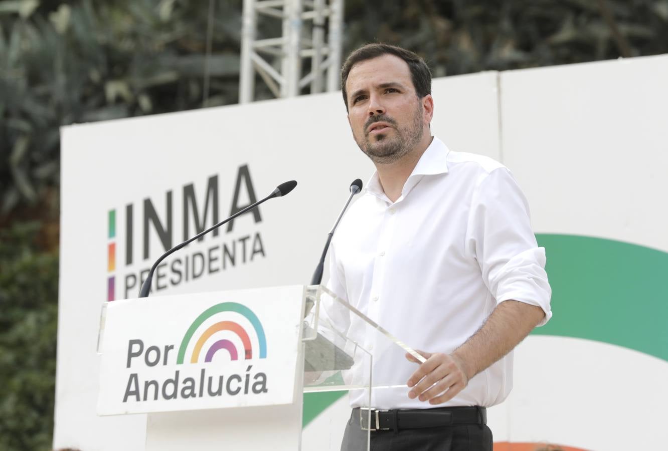 Desembarco de ministros para apoyar a la candidata de Por Andalucía, en imágenes