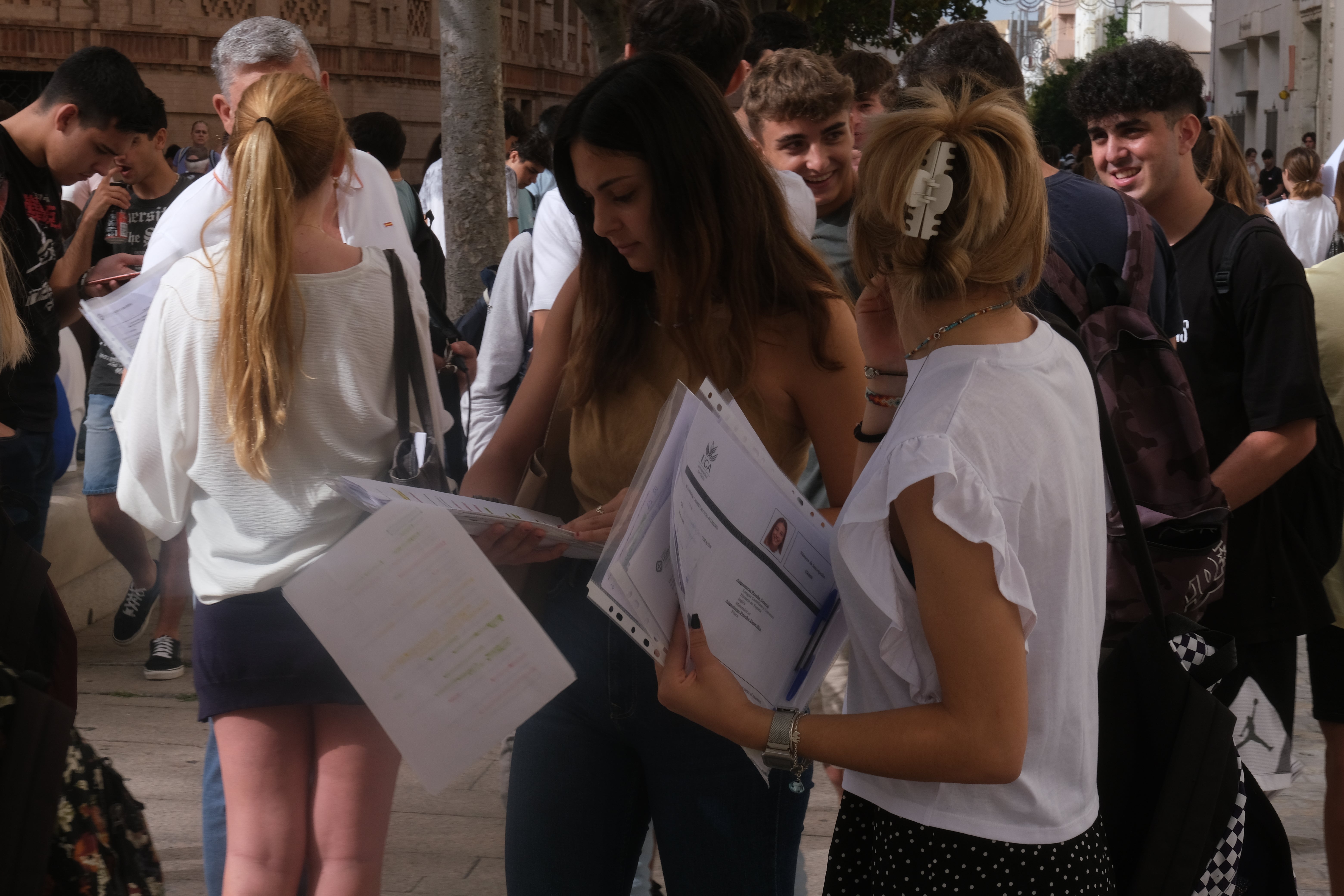 Fotos: primer día de Selectividad en Cádiz