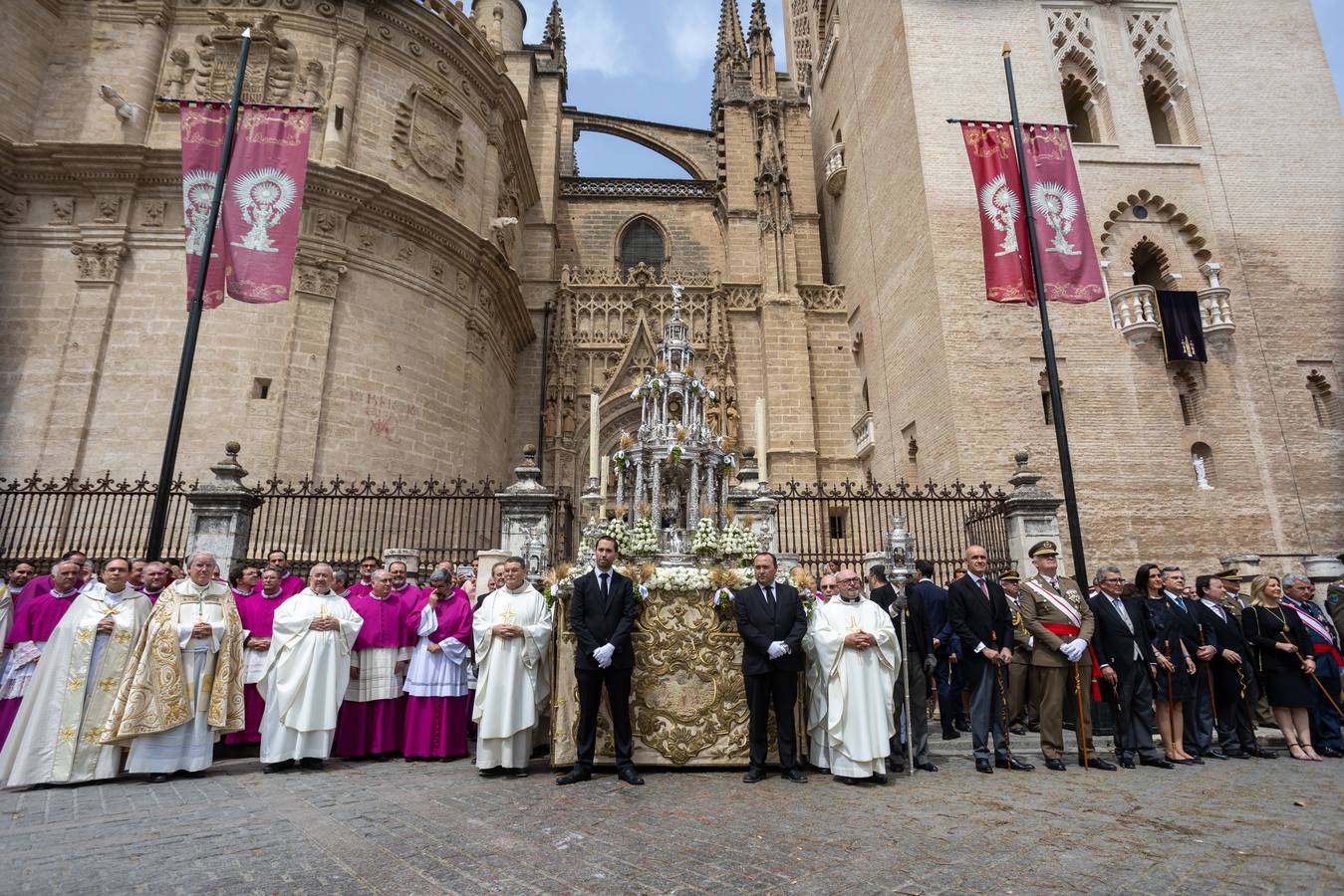 Las mejores imágenes de la procesión del Corpus Christi de Sevilla (y II)