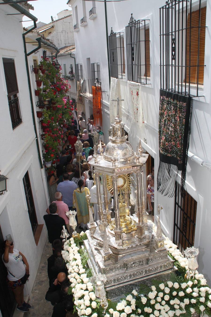 El esplendor del Corpus en Priego de Córdoba, en imágenes