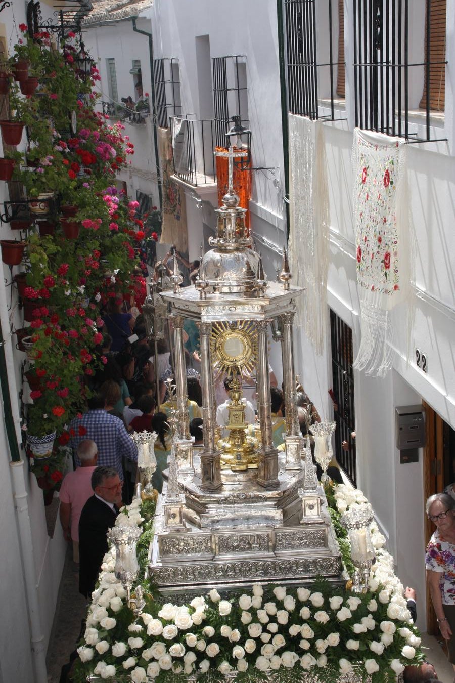 El esplendor del Corpus en Priego de Córdoba, en imágenes