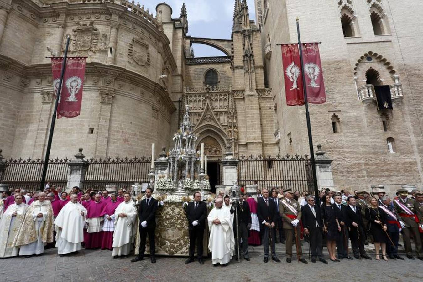 Las mejores imágenes de la procesión del Corpus Christi de Sevilla (I)