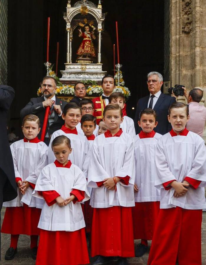 Las mejores imágenes de la procesión del Corpus Christi de Sevilla (I)