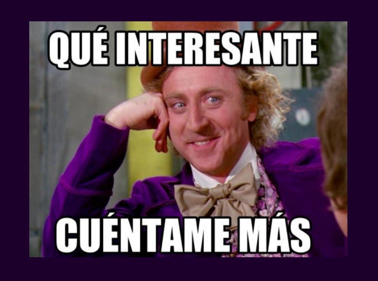 Gene Wilder hizo más de treinta películas, pero pasó a la historia de internet por un fotograma: la fama es así, los virales son así. El meme en cuestión es de un momento de 'Un mundo de fantasía', una adaptación musical de 'Charlie y la fábrica de chocolate'.