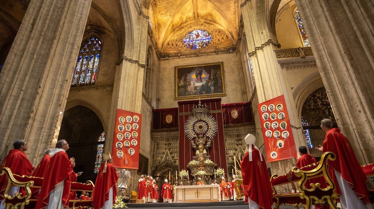 Las imágenes de la beatificación de 27 mártires de la Guerra Civil en Sevilla