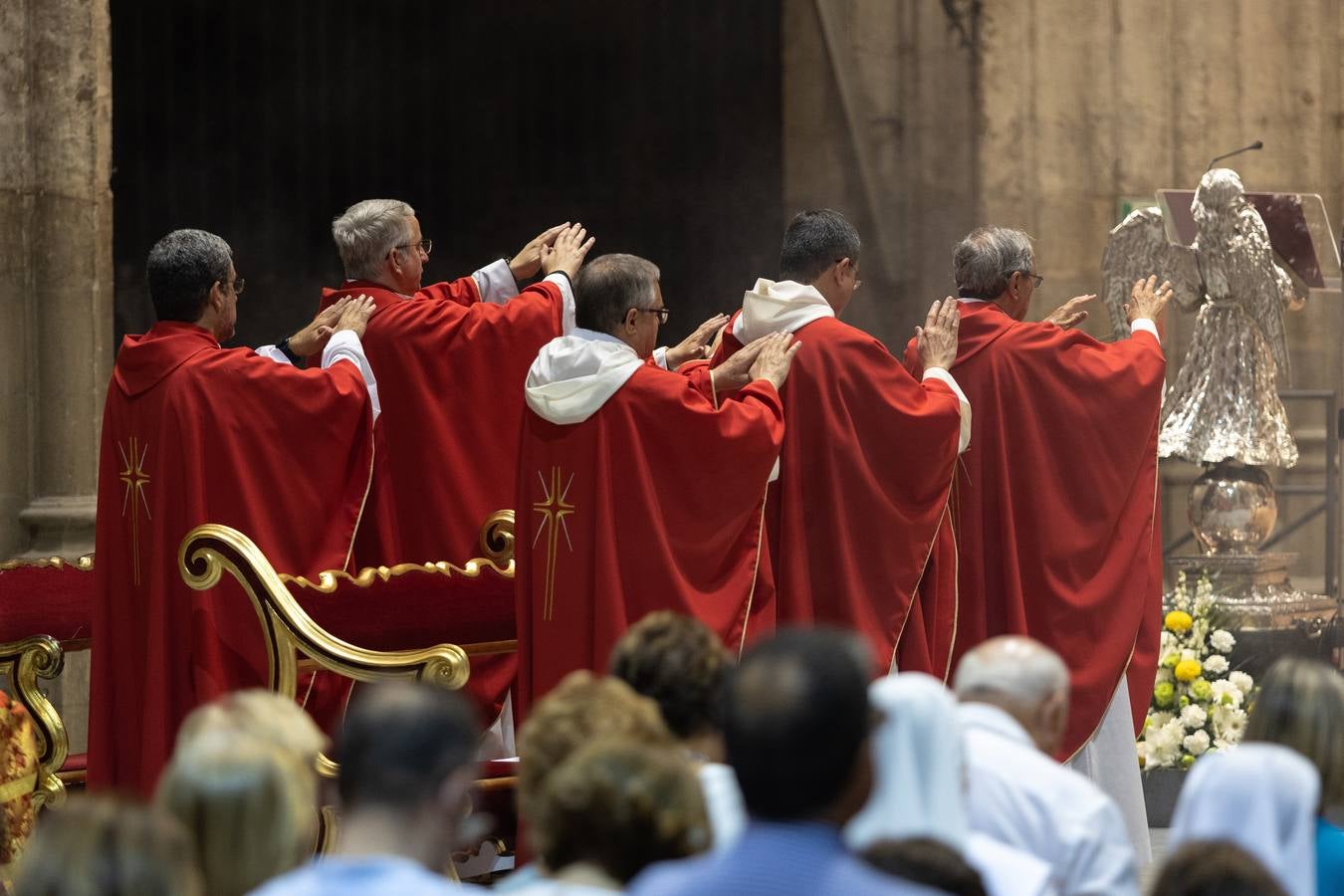 Ceremonia de beatificación de 27 mártires en la Catedral de Sevilla