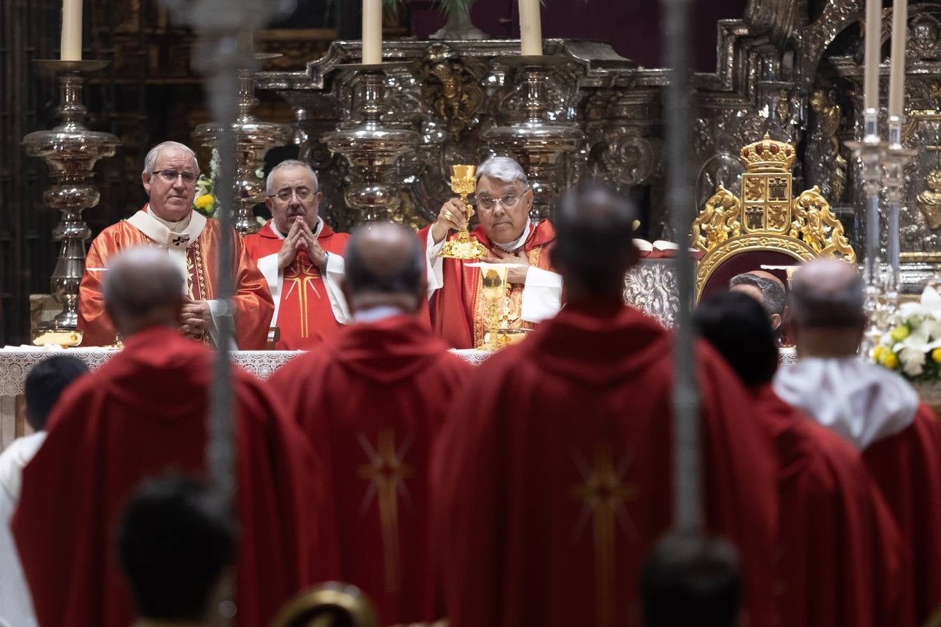 Ceremonia de beatificación de 27 mártires en la Catedral de Sevilla